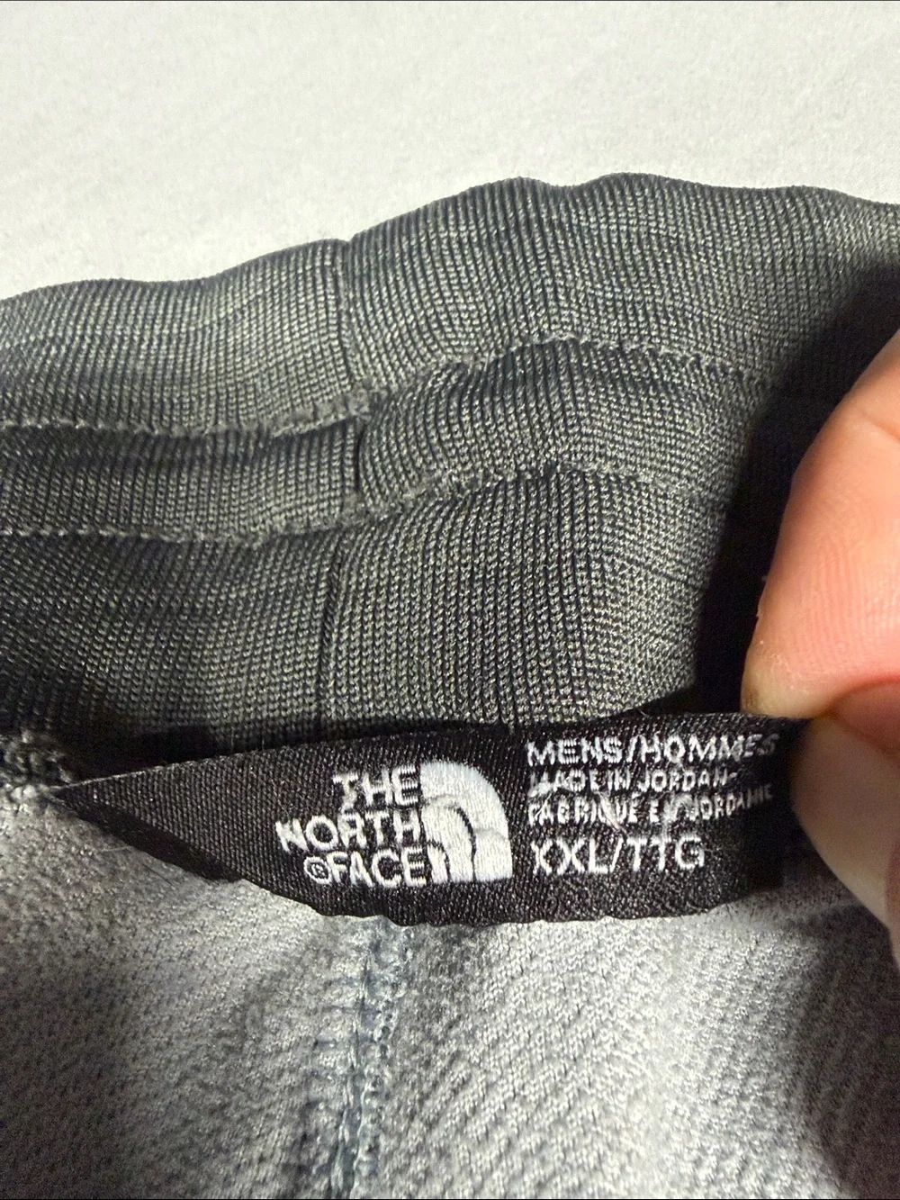 The North Face Men's Gray Elastic-Waist Joggers